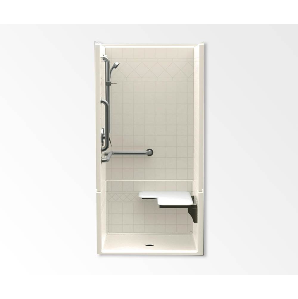 Aquatic Alcove Shower Enclosures item AC003583-X2LBSHHL-BO