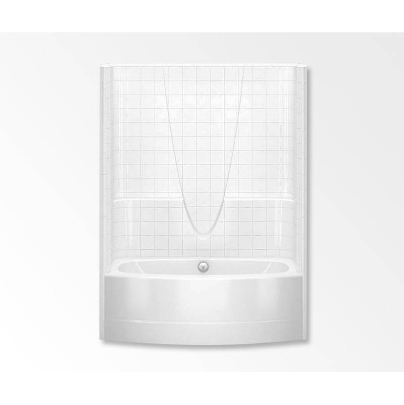 Aquatic Tub And Shower Suites Whirlpool Bathtubs item AC003371-C-WPV-WH