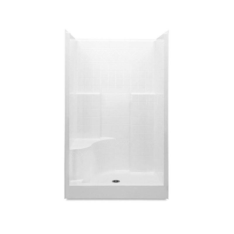Aquatic Alcove Shower Enclosures item AC003515-L-000-BK