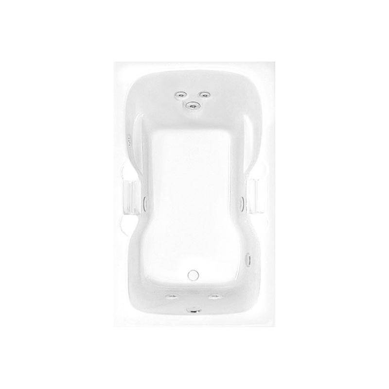 Aquatic Drop In Whirlpool Bathtubs item AC003219-UNI-WPE-BK
