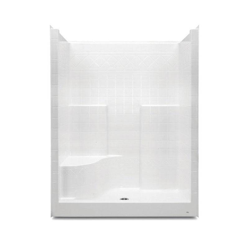 Aquatic Alcove Shower Enclosures item AC003553-L-000-BK