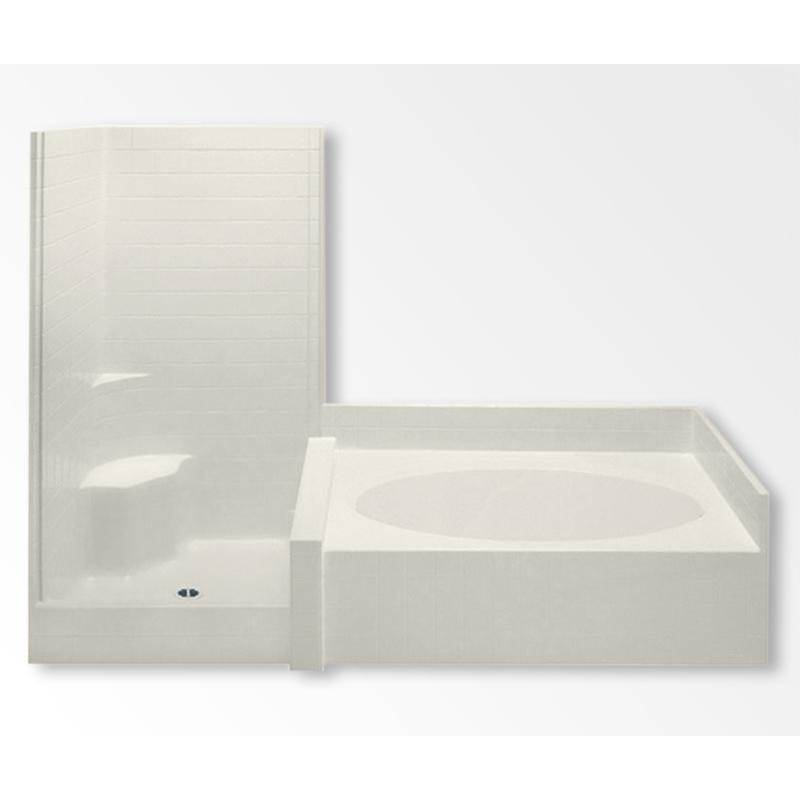 Aquatic Tub And Shower Suites Whirlpool Bathtubs item AC003447-L-WPV-BI