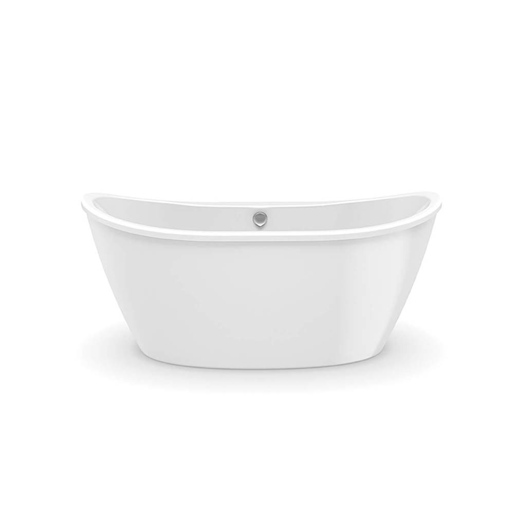 Aquatic Free Standing Soaking Tubs item AC003104-FC-TO-WH