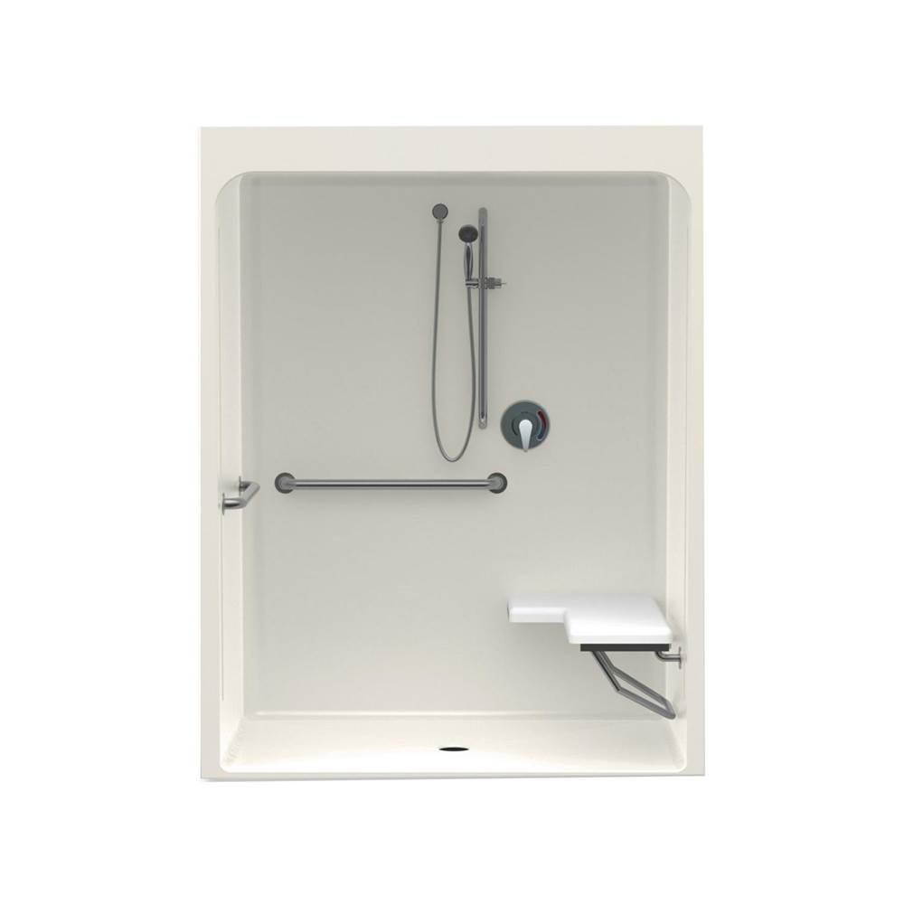 Aquatic Alcove Shower Enclosures item AC003579-X2LBSR-BI