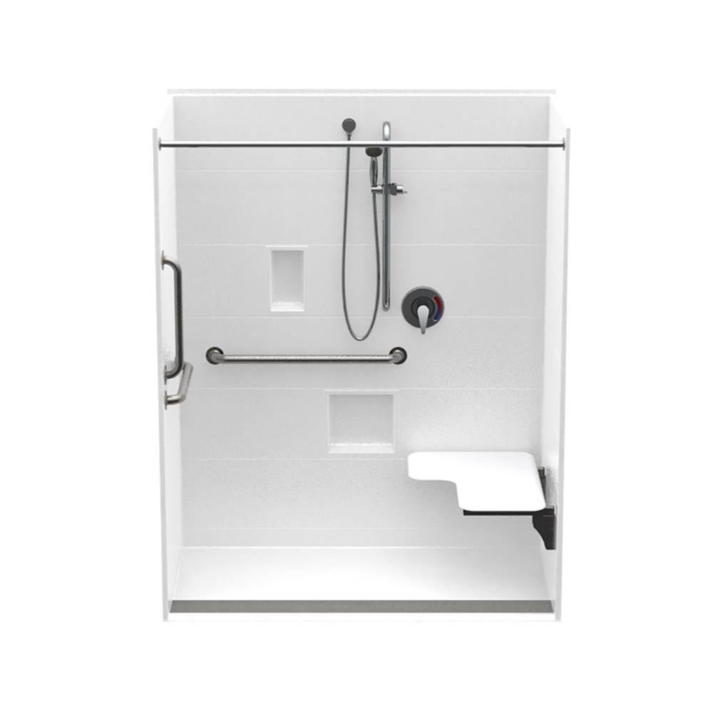 Aquatic Alcove Shower Enclosures item AC003690-X2LB-BI