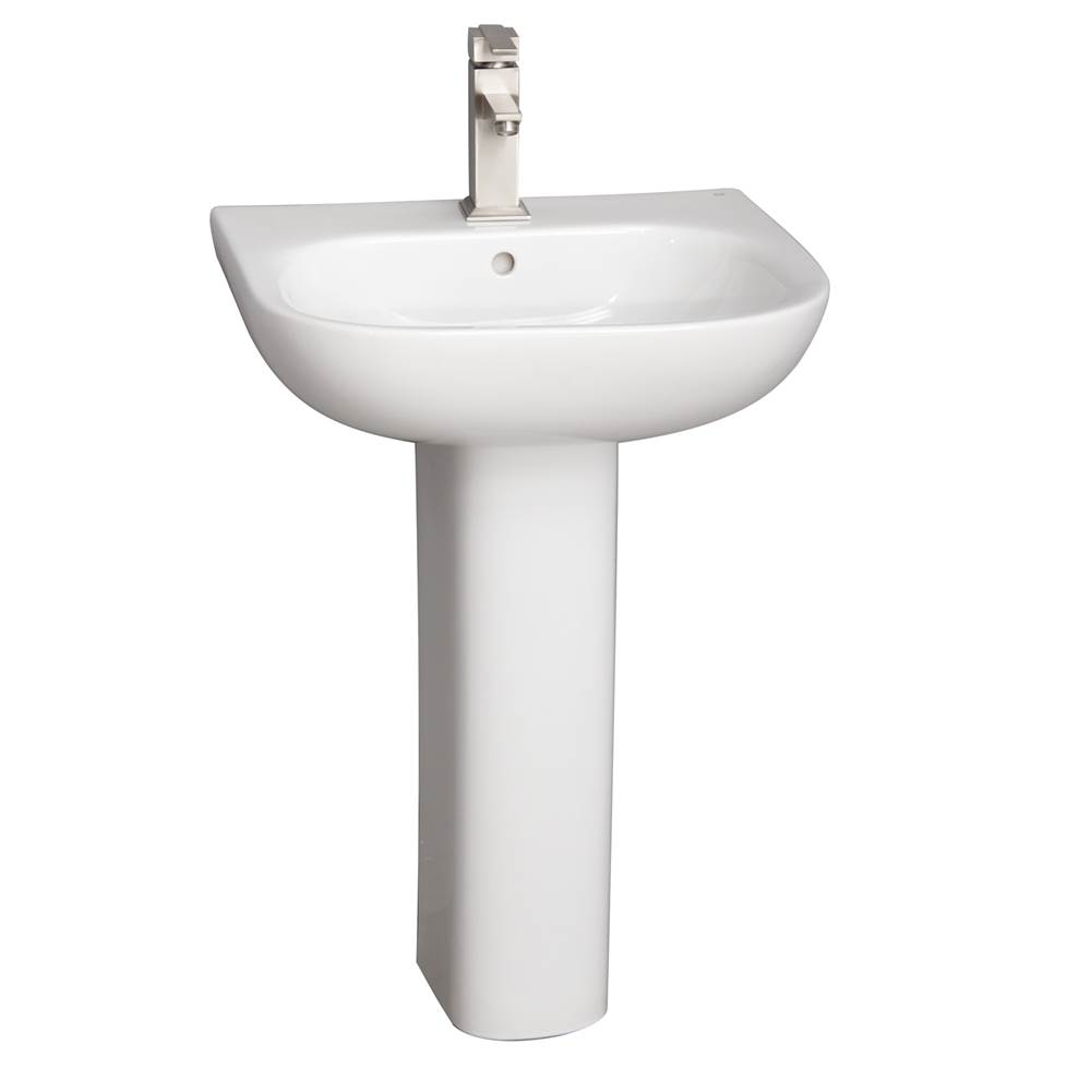 Barclay Complete Pedestal Bathroom Sinks item 3-2021WH