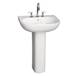 Barclay - 3-2038WH - Complete Pedestal Bathroom Sinks