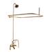 Barclay - 4063-MC-PB - Shower Curtain Rods Shower Accessories