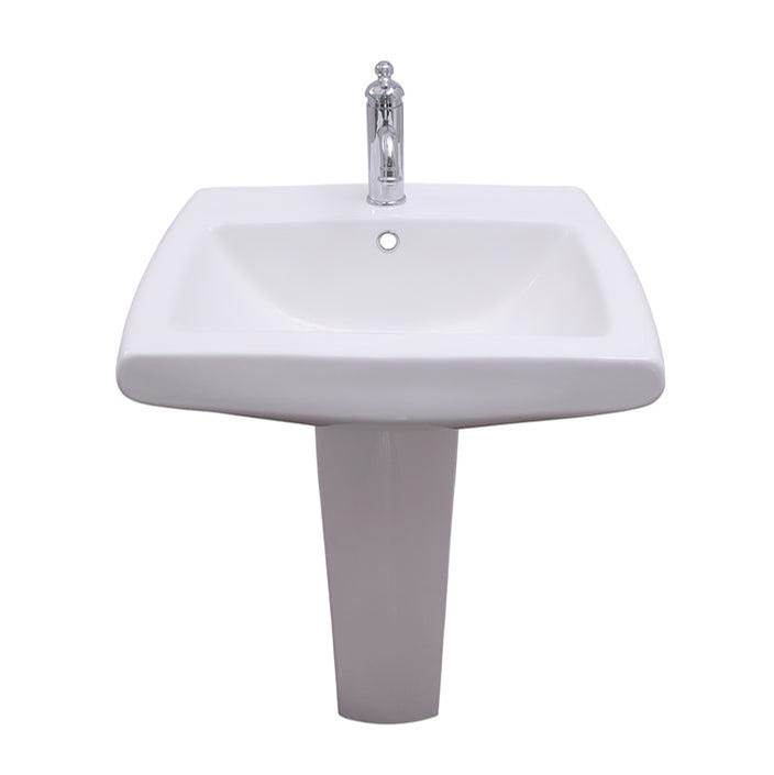 Barclay Complete Pedestal Bathroom Sinks item 3-454WH