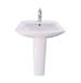 Barclay - 3-461WH - Complete Pedestal Bathroom Sinks