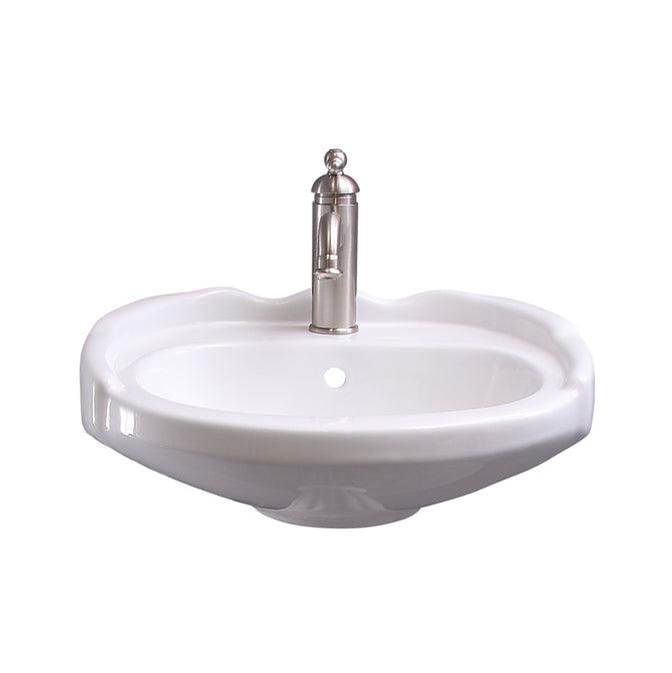 Barclay Wall Mounted Bathroom Sink Faucets item 4-3041WH