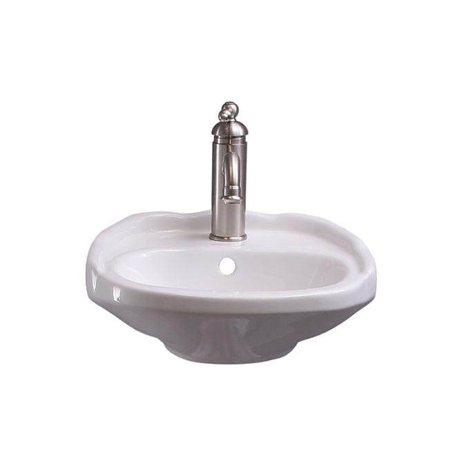 Barclay Wall Mounted Bathroom Sink Faucets item 4-3061WH