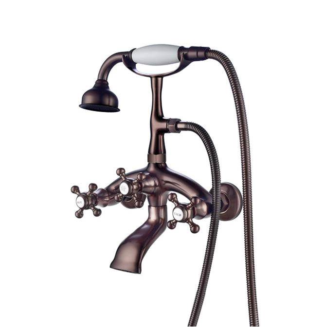 Barclay  Roman Tub Faucets With Hand Showers item 4614-MC-ORB