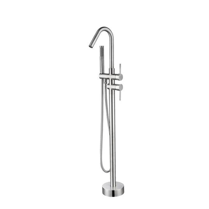 Barclay  Roman Tub Faucets With Hand Showers item 7966-CP