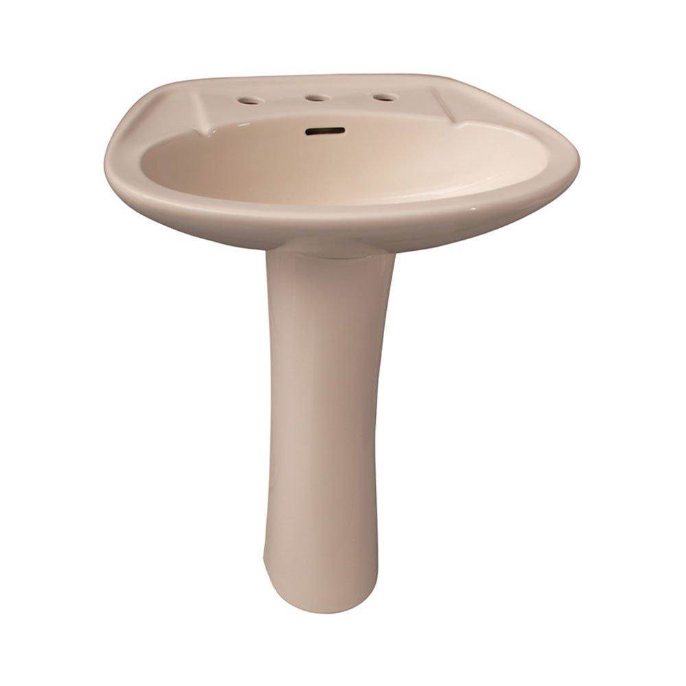 Barclay Vessel Only Pedestal Bathroom Sinks item B/3-238WH