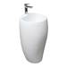Barclay - CL3-201WH - Complete Pedestal Bathroom Sinks