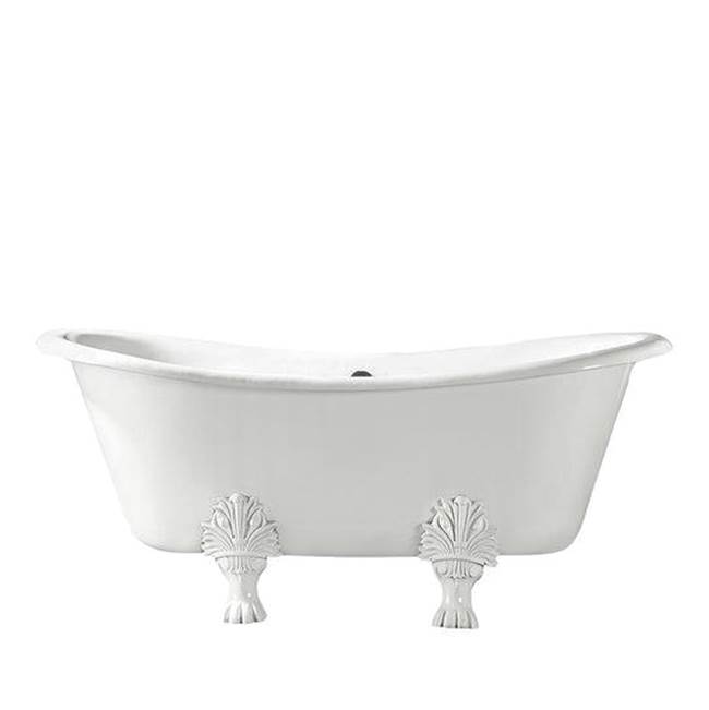 Barclay Clawfoot Soaking Tubs item CTDS7H66-WH-BN