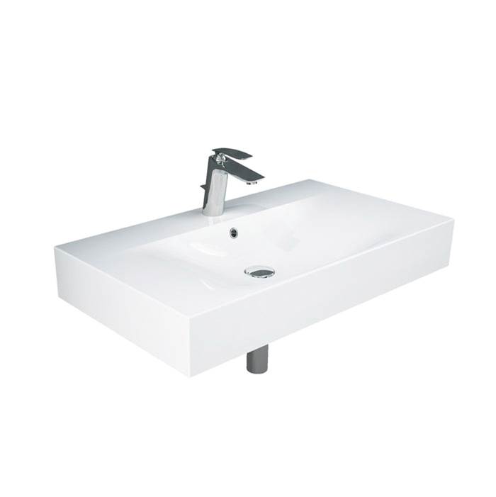 Barclay Wall Mount Bathroom Sinks item 4-1618WH