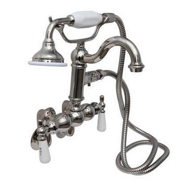 Barclay Deck Mount Roman Tub Faucets With Hand Showers item 4802-PL-PN