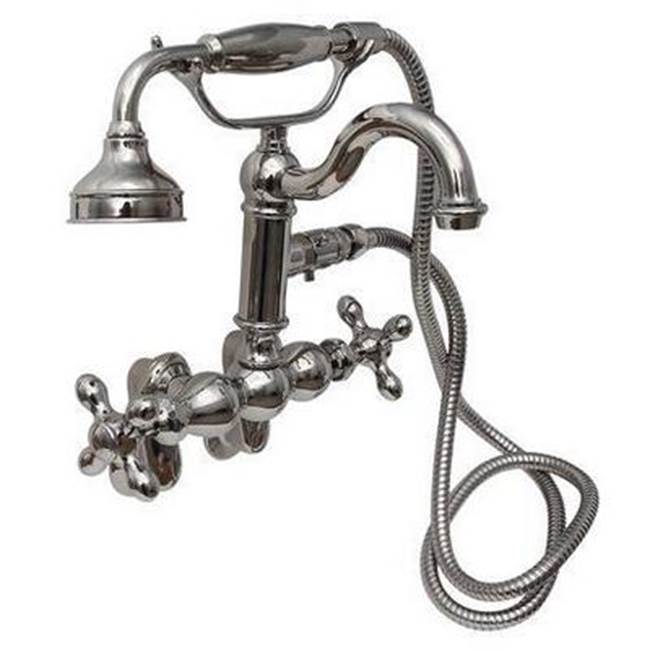 Barclay Deck Mount Roman Tub Faucets With Hand Showers item 4804-MC-PN