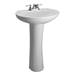 Barclay - 3-202WH - Complete Pedestal Bathroom Sinks