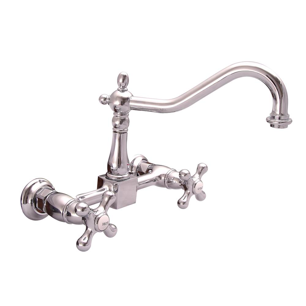 Barclay Deck Mount Roman Tub Faucets With Hand Showers item KF104-CP