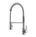 Barclay - KFS418-L1-CP - Single Hole Kitchen Faucets