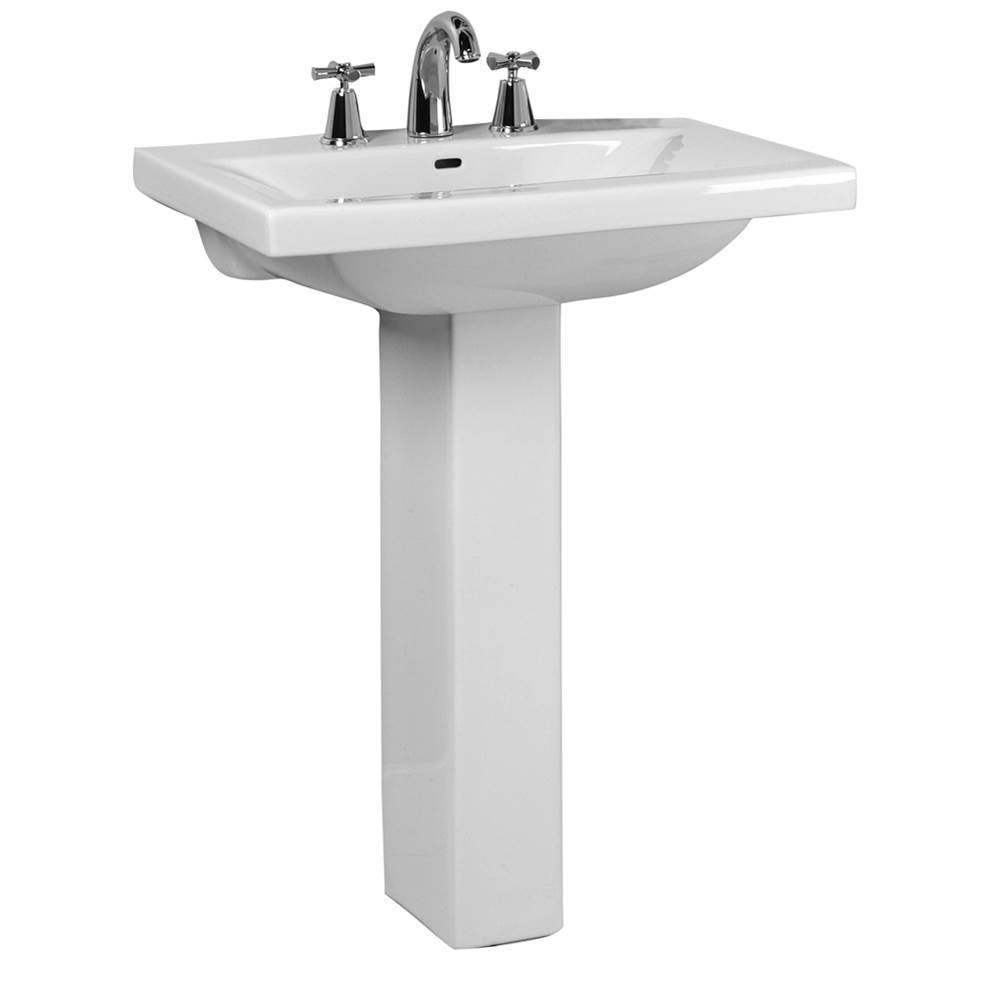 Barclay Pedestal Only Pedestal Bathroom Sinks item C/3-270WH