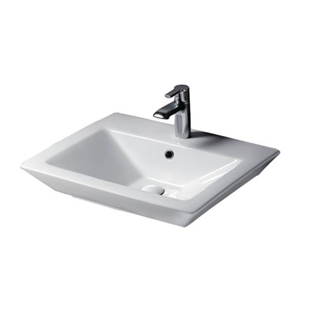 Barclay Wall Mount Bathroom Sinks item 4-368WH