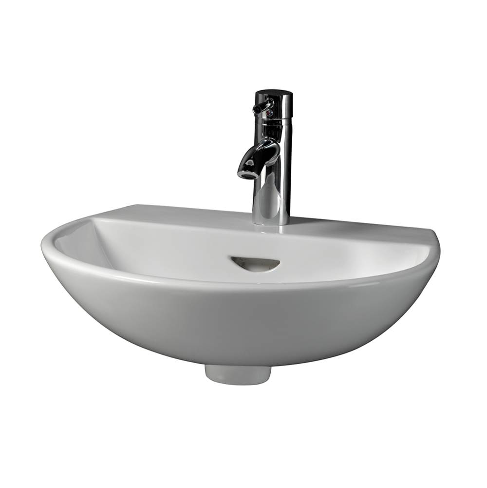 Barclay Wall Mount Bathroom Sinks item 4-341WH