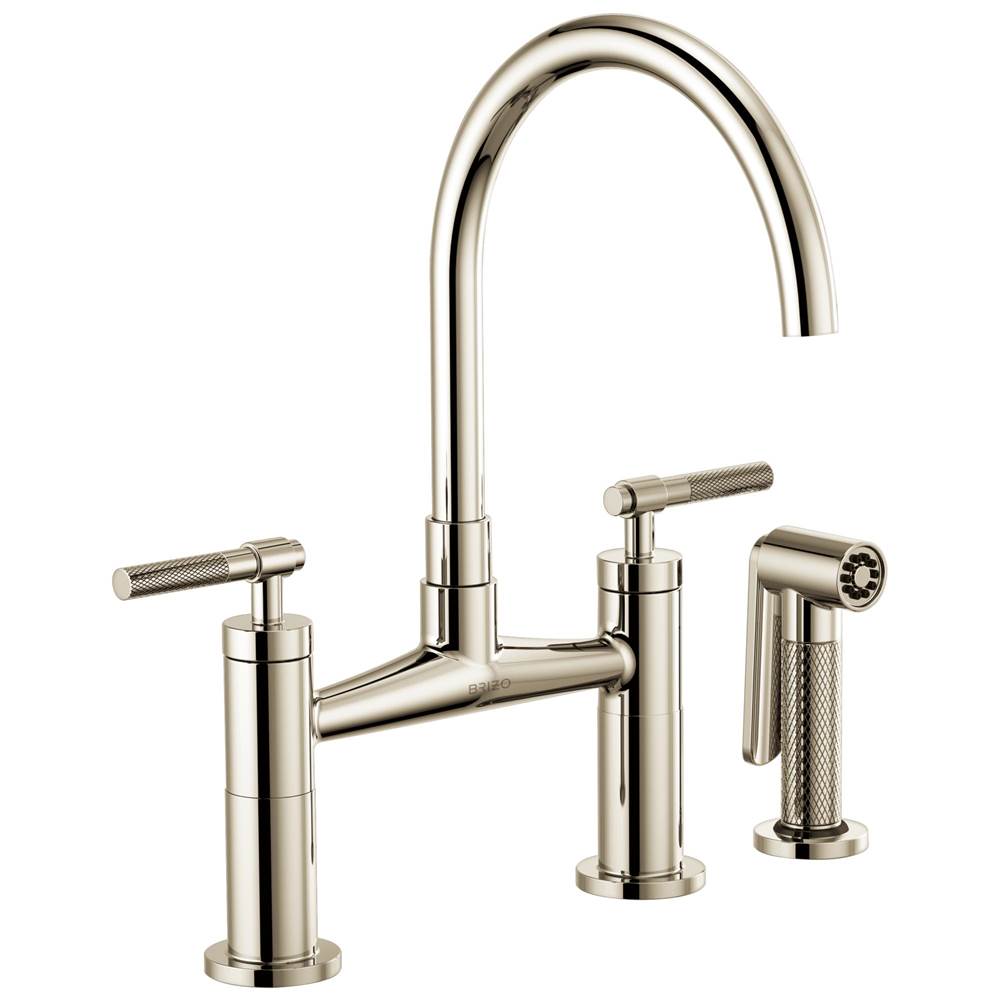 Brizo Three Hole Kitchen Faucets item 62543LF-PN