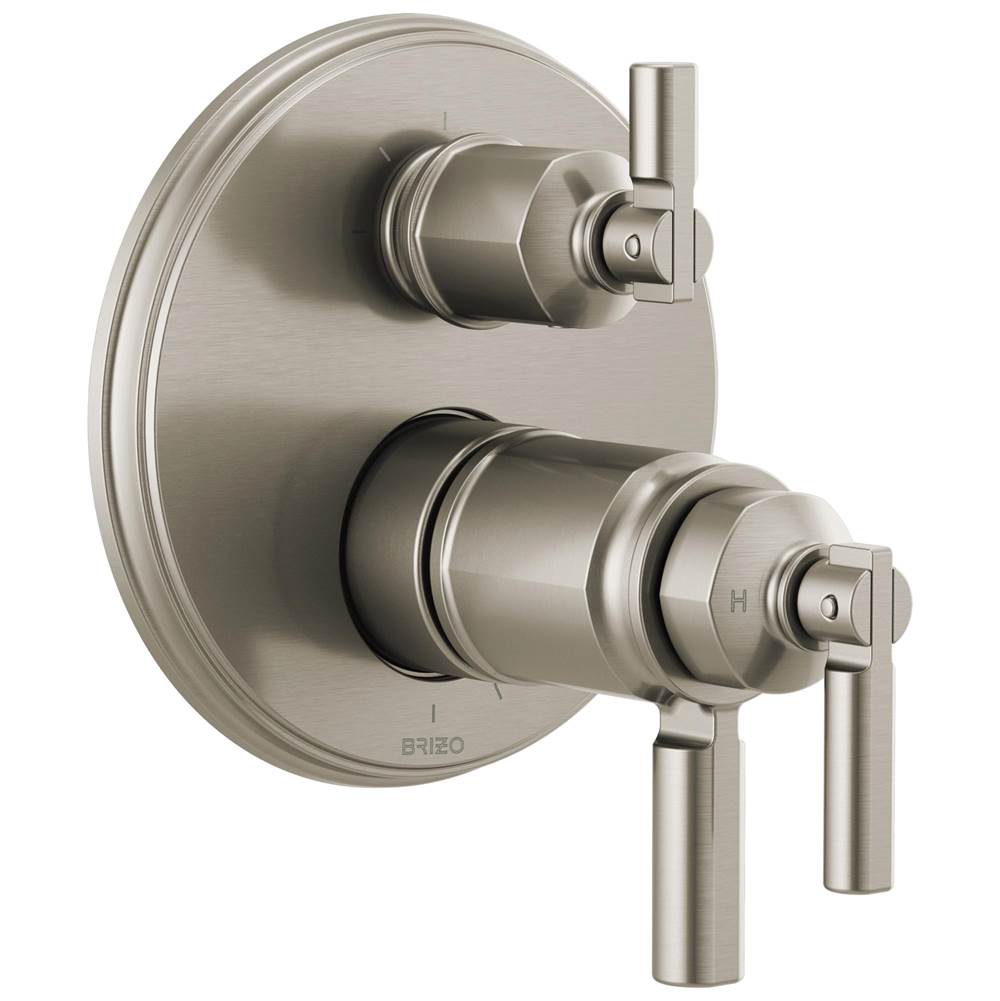 Brizo Thermostatic Valve Trims With Integrated Diverter Shower Faucet Trims item T75576-NK