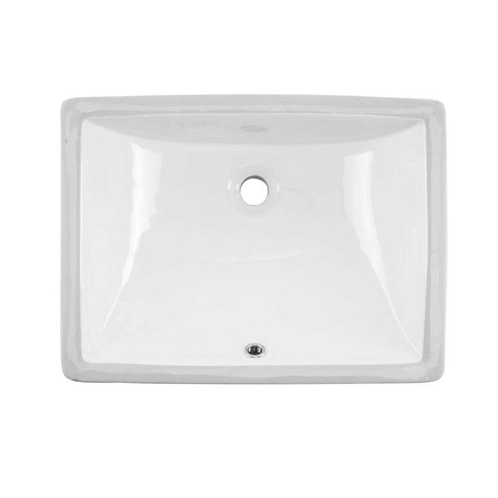 Cahaba Designs Undermount Bathroom Sinks item CA425T1813-W