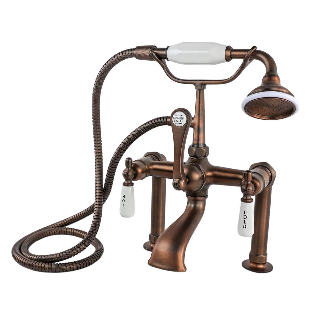 Cahaba Designs Deck Mount Roman Tub Faucets With Hand Showers item CCLRM01ORB