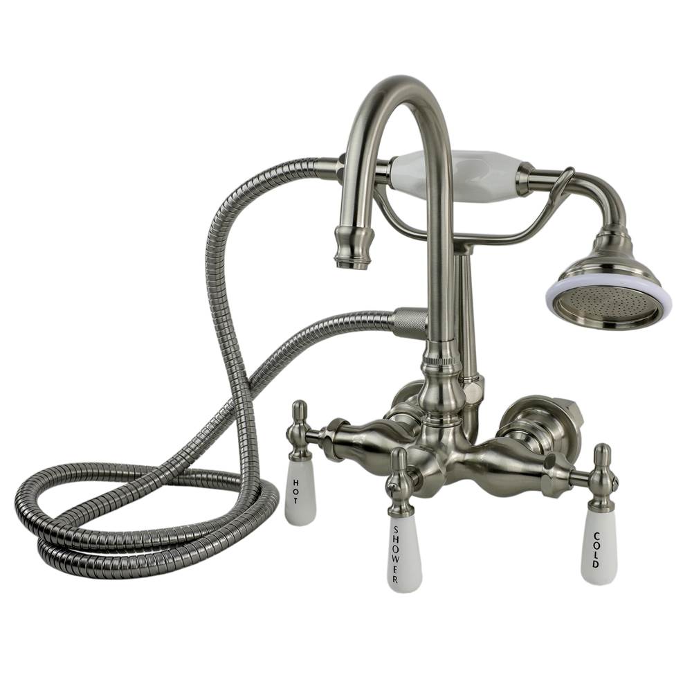 Cahaba Designs Deck Mount Roman Tub Faucets With Hand Showers item CCLTW04SN