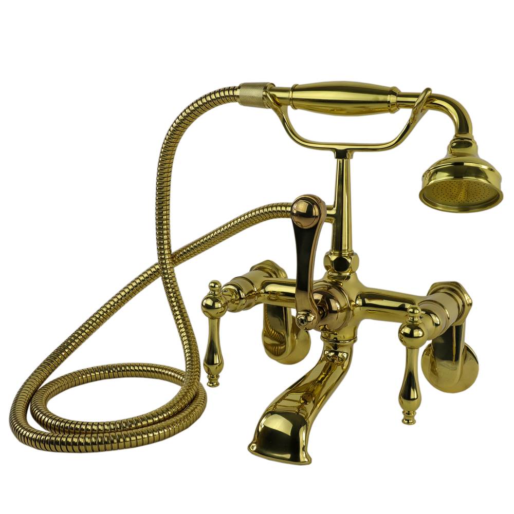 Cahaba Designs Deck Mount Roman Tub Faucets With Hand Showers item CCLTW31PB