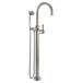 California Faucets - 1311-H60.20-MWHT - Floor Mount Tub Fillers