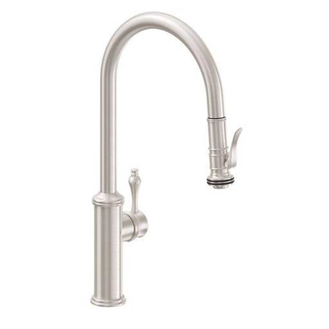 California Faucets Pull Down Faucet Kitchen Faucets item K10-100SQ-48-BTB