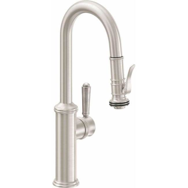 California Faucets Deck Mount Kitchen Faucets item K10-101SQ-35-SN