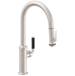 California Faucets - K30-100SQ-FL-MWHT - Pull Down Kitchen Faucets