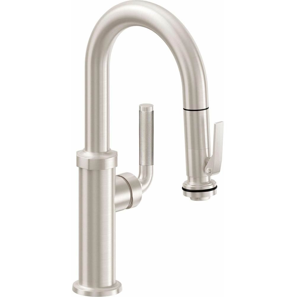 California Faucets Deck Mount Kitchen Faucets item K30-101SQ-FL-MBLK