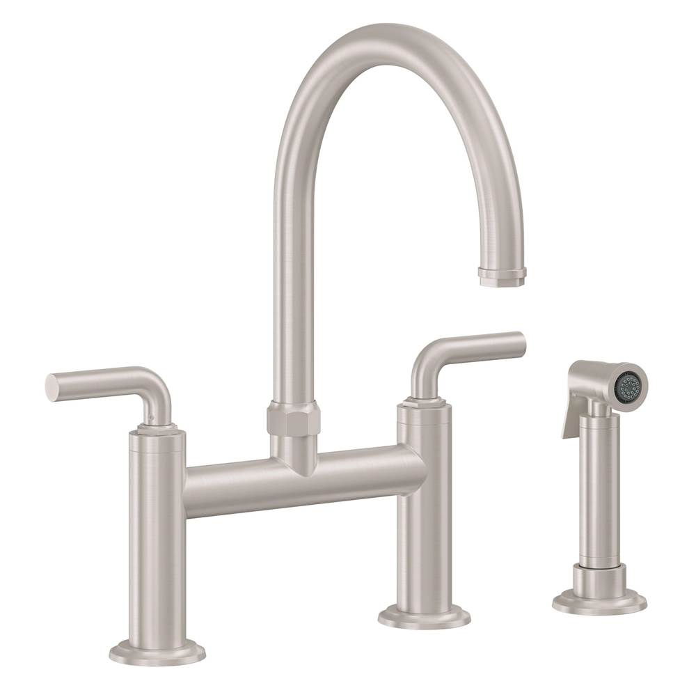 California Faucets Bridge Kitchen Faucets item K30-120S-SL-ABF