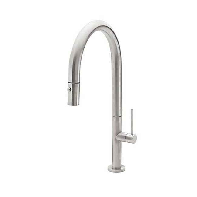 California Faucets Pull Down Faucet Kitchen Faucets item K50-100-ST-WHT