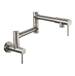 California Faucets - K50-200-ST-MWHT - Wall Mount Pot Fillers