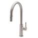 California Faucets - K51-100-ST-MWHT - Pull Down Kitchen Faucets