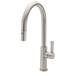 California Faucets - K51-100-BFB -MWHT - Pull Down Kitchen Faucets