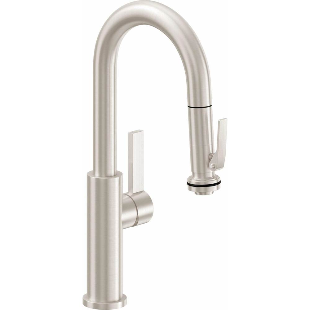 California Faucets Deck Mount Kitchen Faucets item K51-101SQ-BST-MBLK