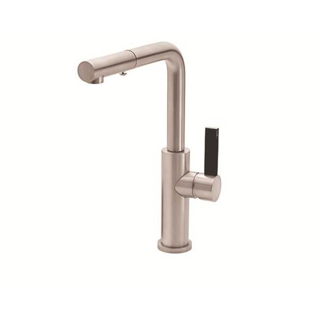 California Faucets Pull Out Faucet Kitchen Faucets item K51-110-BFB-MWHT