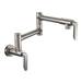 California Faucets - K51-201-45-MWHT - Wall Mount Pot Fillers
