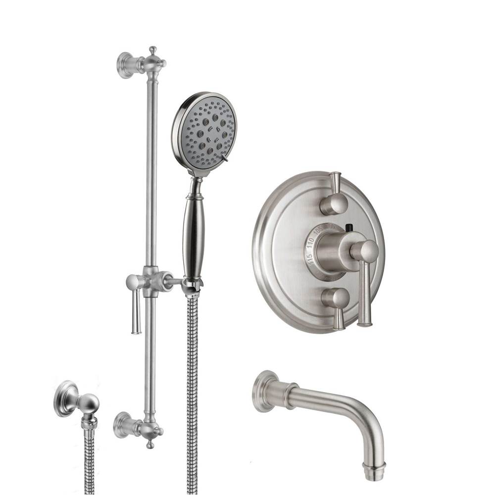 California Faucets Shower System Kits Shower Systems item KT06-48.18-MWHT